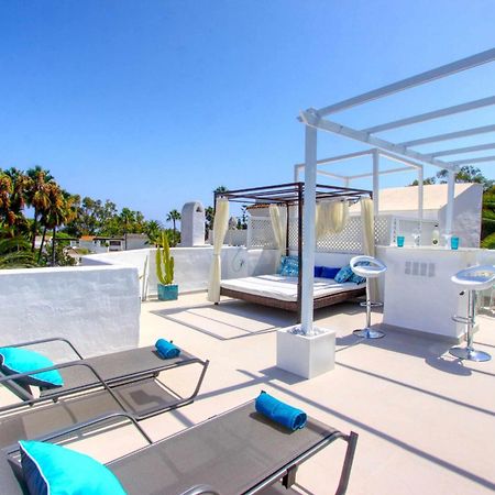 1108 Beachfront 2 Apartments With Roofterrace 80Mtrgt Beach 3 Pools Marbella Exterior photo